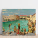 Reproduction of the painting Winter in Florida by Sir John Lavery