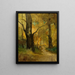 Bosque en otoño - Witold Pruszkowski — cuadro enmarcado en la pared
