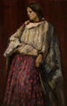 Mujer gitana - Witold Wojtkiewicz — vista de la obra