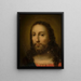 Cabeza de Cristo - Wojciech Korneli Stattler — cuadro enmarcado en la pared