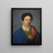 Portrait of Karol Teodor Soczyski - Wojciech Korneli Stattler — framed artwork on a wall