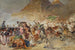 Esquisse de la batalla de las Pirámides - Wojciech Kossak — vista de la obra