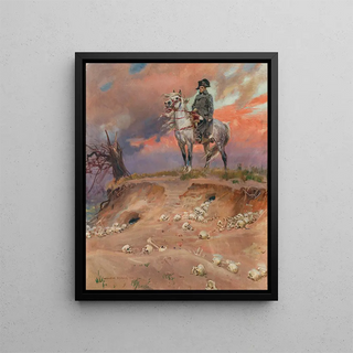 Wojciech Kossak - Napoleon auf dem Schlachtfeld.webp