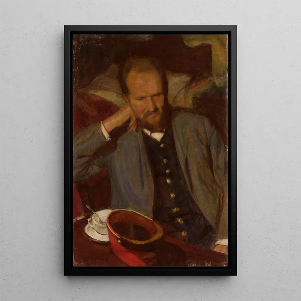 Wojciech Weiss - Portrait of Stanisaw Florek railway official.webp