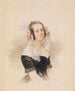 Retrato de una joven mujer - Woldemar Hau — vista de la obra