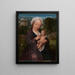Virgen con el Niño - Taller de Adriaen Isenbrant — cuadro enmarcado en la pared