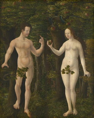 Workshop of Albrecht Altdorfer - The Fall of Man middle panel.webp