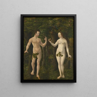 Workshop of Albrecht Altdorfer - The Fall of Man middle panel.webp