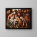L'Adoración de los Reyes Magos - Atelier d'Artus Wolffort — cuadro enmarcado en la pared