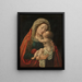 La Vierge à l'Enfant - Atelier de Bernard van Orley — framed artwork on a wall