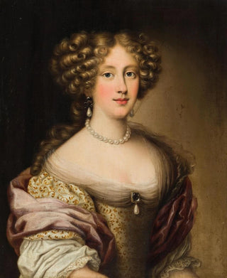Workshop of Ferdinand Voet - Portraits Of Cristina Dudley Paleotti.webp