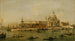 Venise, la Dogana y Santa Maria della Salute - Estudio de Francesco Guardi — vista de la obra