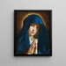 La Madone en prière - Atelier de Giovanni Battista Salvi — framed artwork on a wall