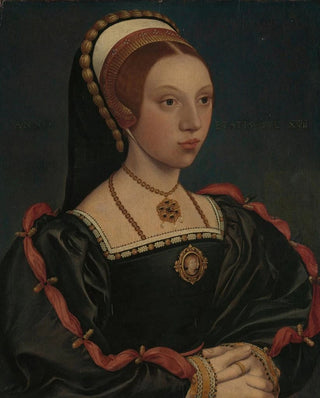 Workshop of Hans Holbein the Younger - Portrait of a Young Woman.webp