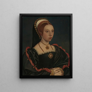Workshop of Hans Holbein the Younger - Portrait of a Young Woman.webp
