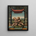 Les enfants Christ et saint Jean-Baptiste s'embrassant - Atelier de Joos van Cleve — framed artwork on a wall