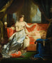 La emperatriz Marie-Louise velando al rey de Roma dormido - Taller de Joseph Franque — vista de la obra