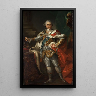 Workshop of Marcello Bacciarelli - Portrait of Stanisaw August Poniatowski in the coronation costume.webp