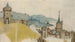 Vista de una ciudad fortificada en un paisaje fluvial - Atelier du Maître LCz — vista de la obra
