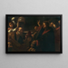 Entrega de llaves en Saint Pierre - Estudio de Mattia Preti — cuadro enmarcado en la pared