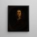 Portrait en buste d'un jeune homme - Atelier de Sir Peter Lely — framed artwork on a wall