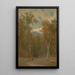 Paisaje - Worthington Whittredge — cuadro enmarcado en la pared