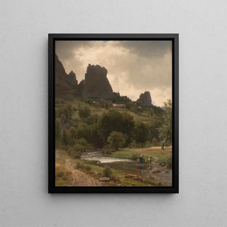 Worthington Whittredge - Summer Pastorale View of Kallenfels.webp