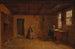 domingo por la mañana en Nueva Inglaterra, figuras pintadas por Eastman Johnson - Worthington Whittredge — vista de la obra