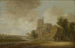 Rivière et église en ruines - Wouter Knijff — artwork view