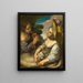 Pastoral entertainment - Wouter Pietersz. Crabeth II — framed artwork on a wall