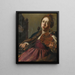 Sainte Cécile - Wouter Pietersz. Crabeth II — framed artwork on a wall