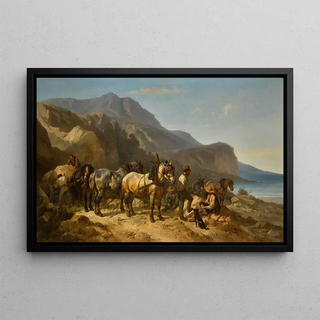 Wouterus Verschuur - Rochers rouges Menton.webp