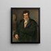 Retrato de Paulus Joseph Gabril - Woutherus Mol — cuadro enmarcado en la pared