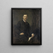 William T. Evans - Wyatt Eaton Painting — framed artwork on a wall