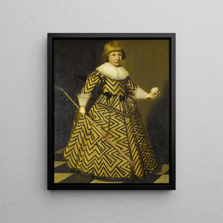 Wybrand de Geest - Portrait of a Boy with a Kolf Club.webp