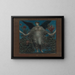 Happiness - Xavier Mellery — framed artwork on a wall