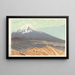 Mountain Landscape Painting - Yamaguchi Susumu — framed artwork on a wall