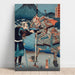 Reproduction of the painting Yamamoto Kansuke Haruyuki - Utagawa Kuniyoshi
