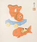 Juguetes folclóricos japoneses Kydo gangu sh haru Pl09 - Yamashita Hakuba — vista de la obra