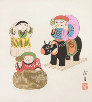 Yamashita Hakuba - Japanese Folk Toys Kydo gangu sh haru Pl15.webp