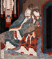 L'empereur Ming Huang y Yang Guifei tocan la flauta juntos - Yashima Gakutei — vista de la obra