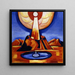 Yliaster Paracelse - Marsden Hartley — cuadro enmarcado en la pared