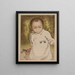 Child Painting - Yoshida Hiroshi — framed artwork on a wall