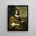 de François Leidecker 1650-1718 Diputado del Consejo de Zelandia - Zacharias Blijhooft — cuadro enmarcado en la pared