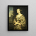 retrato de Petronella van der Burcht 1657-1682 - Zacharias Blijhooft — cuadro enmarcado en la pared