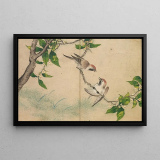 Zhang Ruoai - Gossiping Sparrows.webp