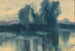 Mood Blue on a Lake - Zolo Palugyay — artwork view