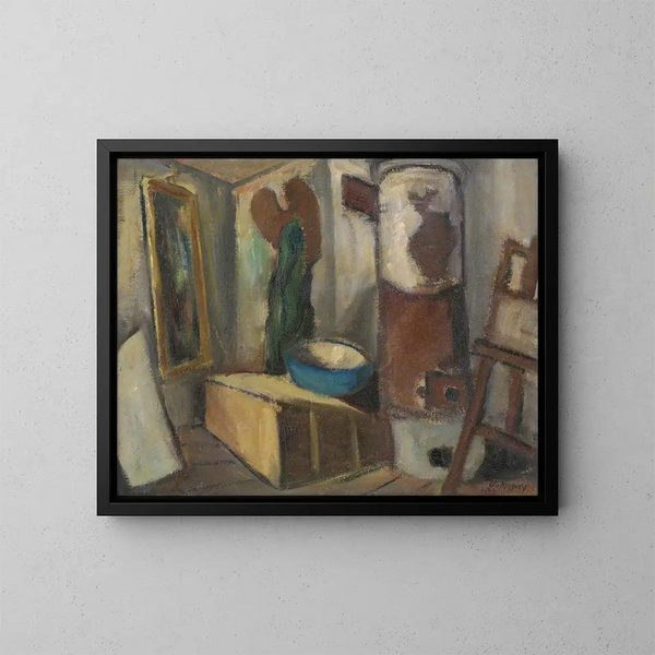 the workshop - Zolo Palugyay — framed artwork on a wall