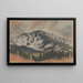 Motivo de los Altos Tatras - Zolo Palugyay — cuadro enmarcado en la pared