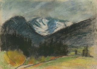Zolo Palugyay - Mountain Landscape with Snowy Peaks.webp